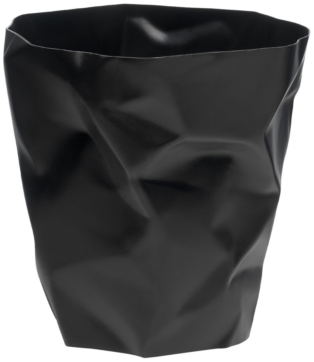 Essey ES00604 Papierkorb Mülleimer Bin Bin, schwarz, PolyethylenHD(HDPE),Classic Classic Schwarz, Cl