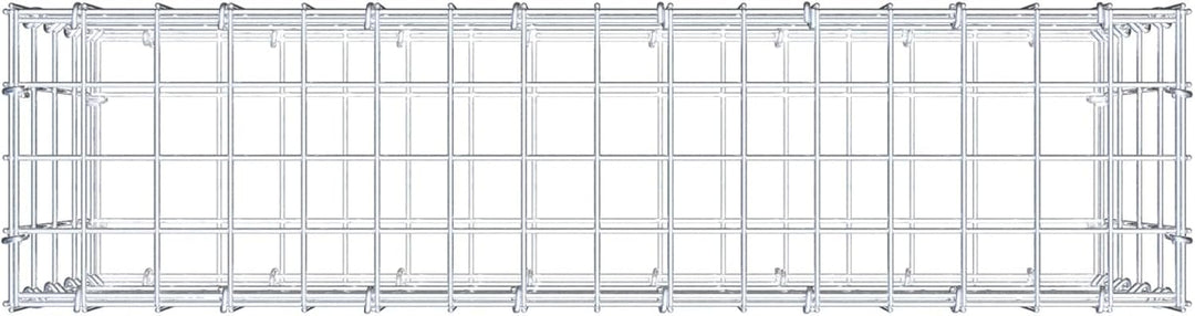 GABIONA - Gabione LxHxT: 80 x 40 x 20 cm - Gabionenmauer für Steine ab 45mm Körnung - Maschenweite 5