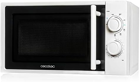 Cecotec Mikrowelle PrClean3110, mit Grill, 20 Liter Kapazität, 700 W, Grill 800 W, 6 Stufen, 30 Minu