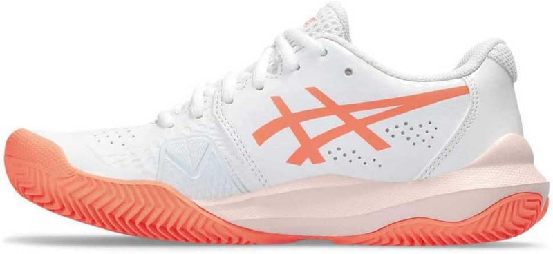 ASICS Gel-Challenger 14 Clay, White Sun Coral