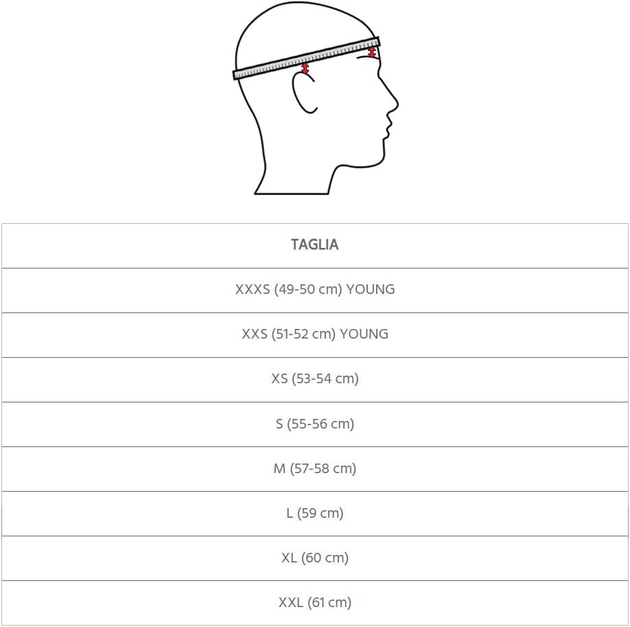 CGM Unisex – Erwachsene EBI skihelm, Mattschwarz, M (57-58cm)