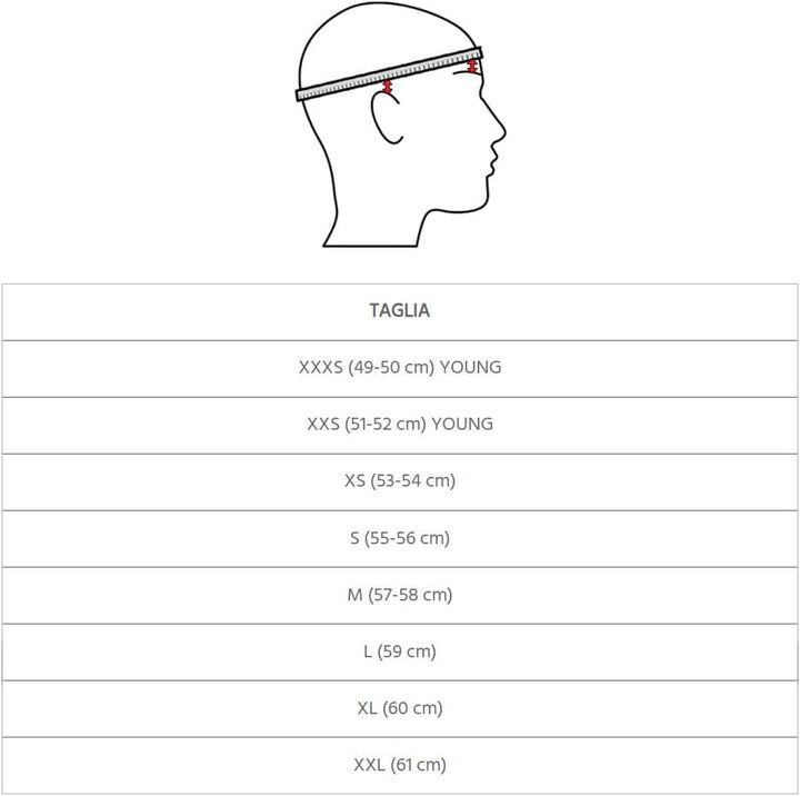 CGM Unisex – Erwachsene EBI skihelm XXXS (49-50cm) Grün matt, XXXS (49-50cm) Grün matt