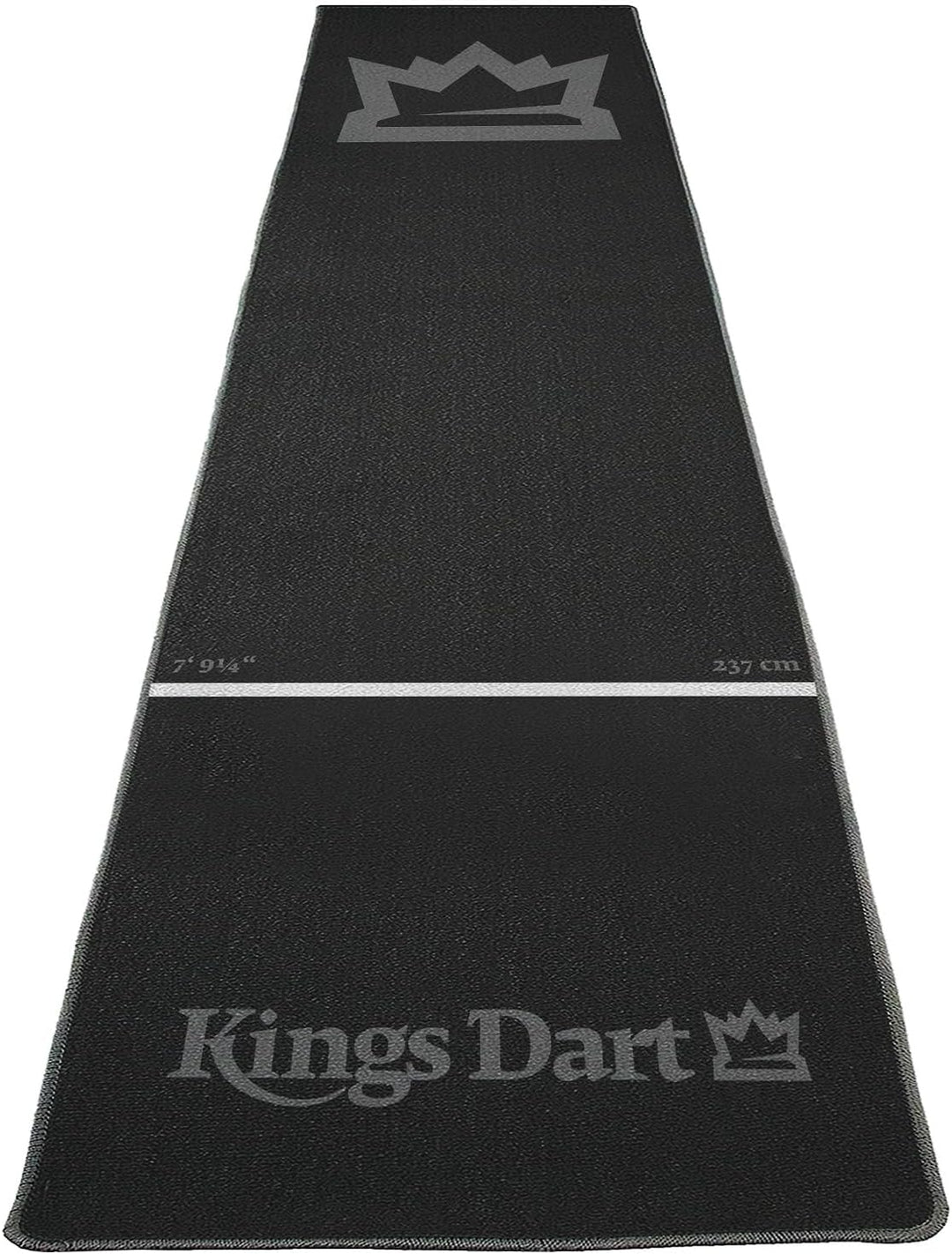 Kings Dart Dartteppich Turnier Pro | Offizielle Abwurflinie | 66 cm oder 90 cm Breite | rutschfest |