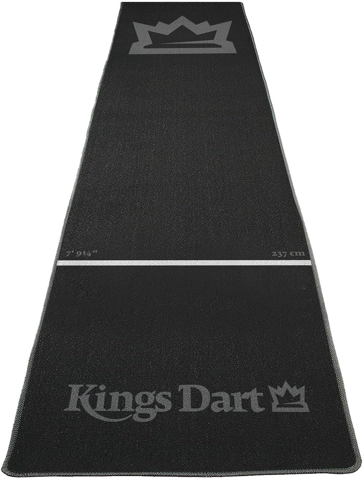 Kings Dart Dartteppich Turnier Pro | Offizielle Abwurflinie | 66 cm oder 90 cm Breite | rutschfest |