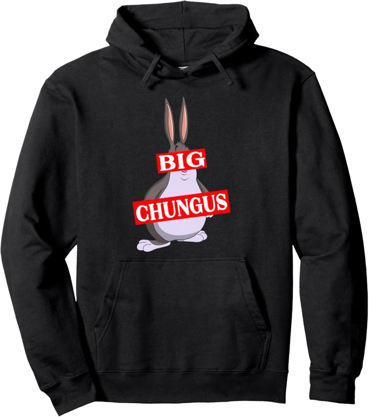 Big Chungus Funny Meme Pullover Hoodie