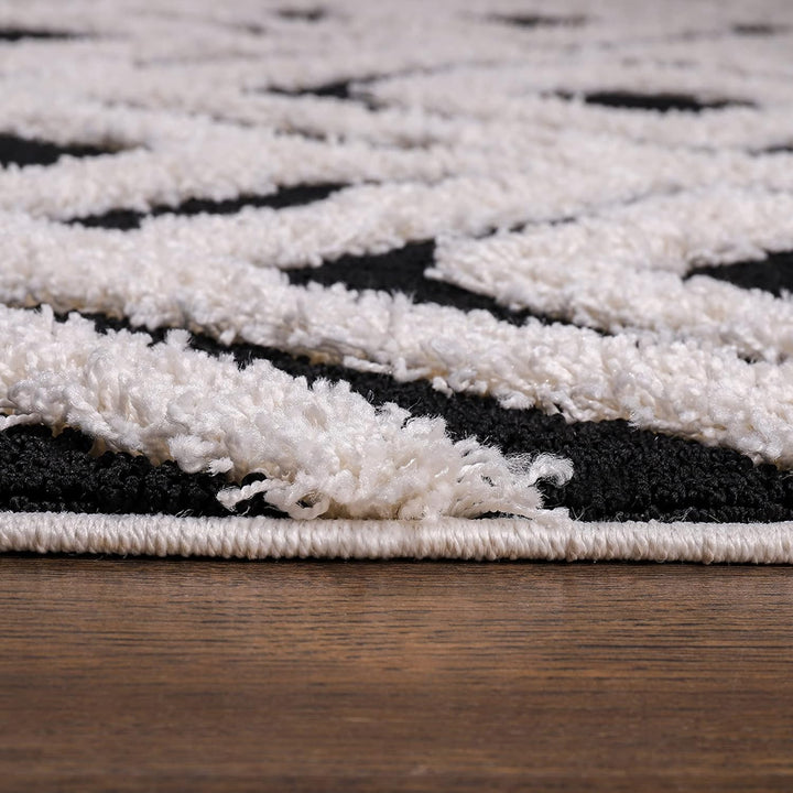 SANAT Wohnzimmer Teppich - Luxus Shaggy Nicht-schuppend Teppich, Wohnzimmer Schlafzimmer Esszimmer E