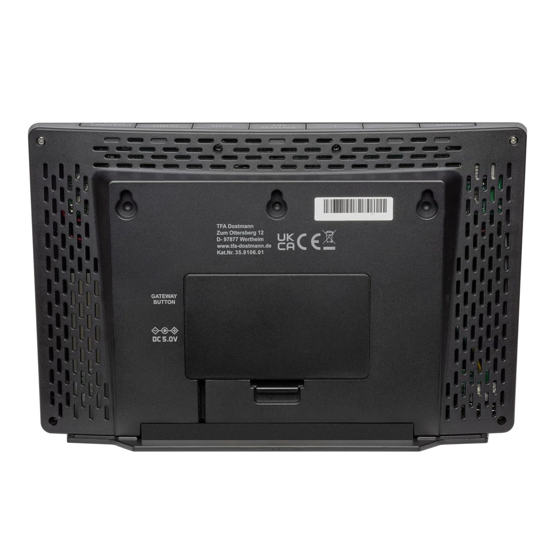 TFA Dostmann WLAN Wetterstation TFA.me ID-05 8-in-1, 35.8106, Profi-Wettervorhersage wetter.com 4 Ta
