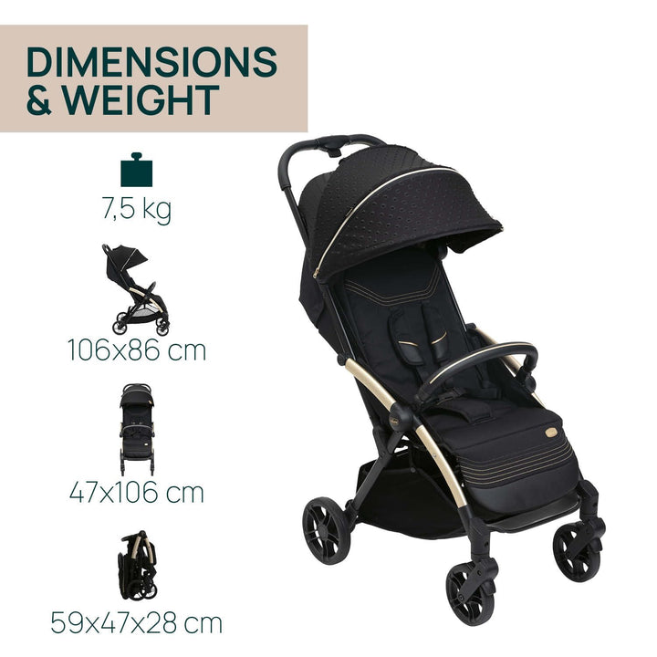 Chicco Goody X-Plus Kinderwagen, schwarz Re_Lux