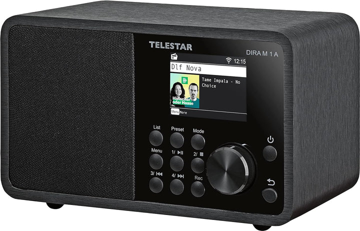 Telestar DIRA M 1 A - Digitalradio/Internetradio (DAB+ / DAB/UKW/FM/Internet, WLAN, Bluetooth 5.1, F