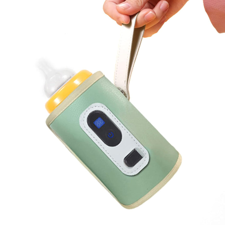 Keenso USB-Baby-Flaschen Wärmer, LCD-Bildschirm-Temperatur Präzise Heizung Milch Wärme Bewahrer für