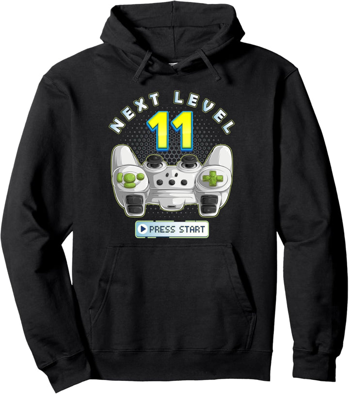 11 Jahre alt Gamer Geburtstag für Kinder und Erwachsene Pullover Hoodie
