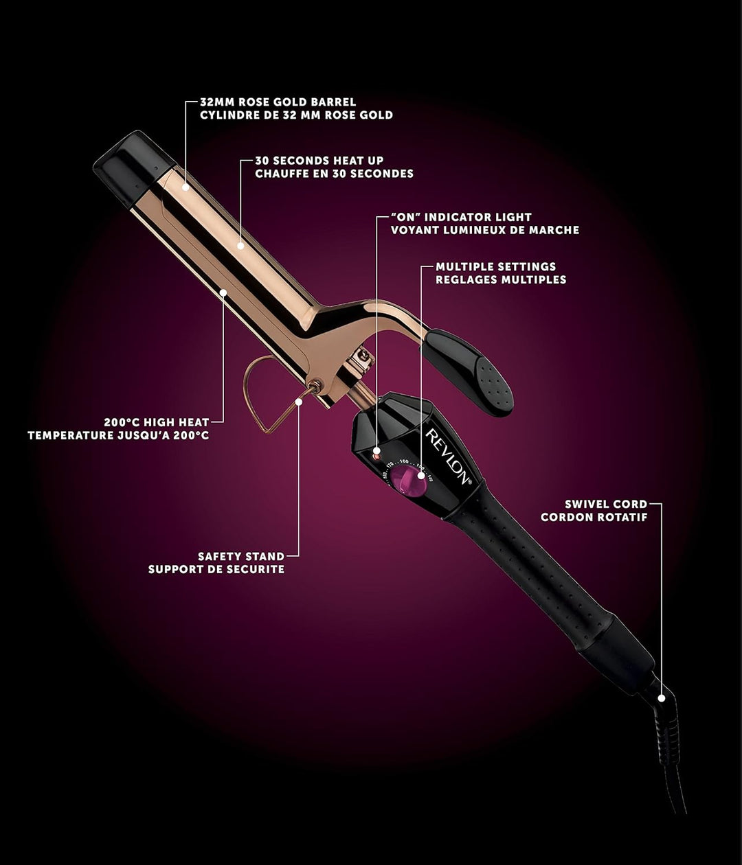 Revlon Hair Tools Revlon Pro RVIR1159 Pro Collection Salon Long-Last Lockenstab