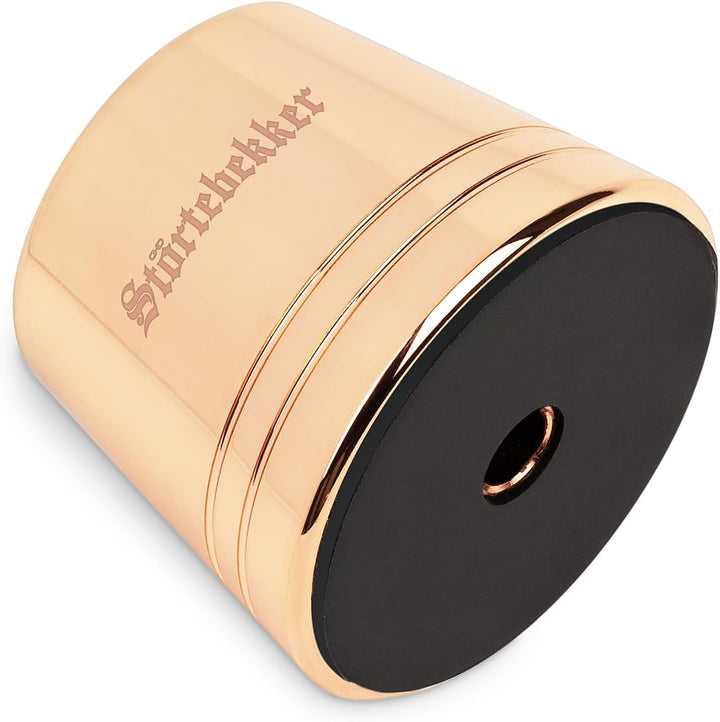 Störtebekker® Premium Rasierständer "Hamburg" aus Edelstahl in Rosé-Gold - geeignet für (Störtebekke