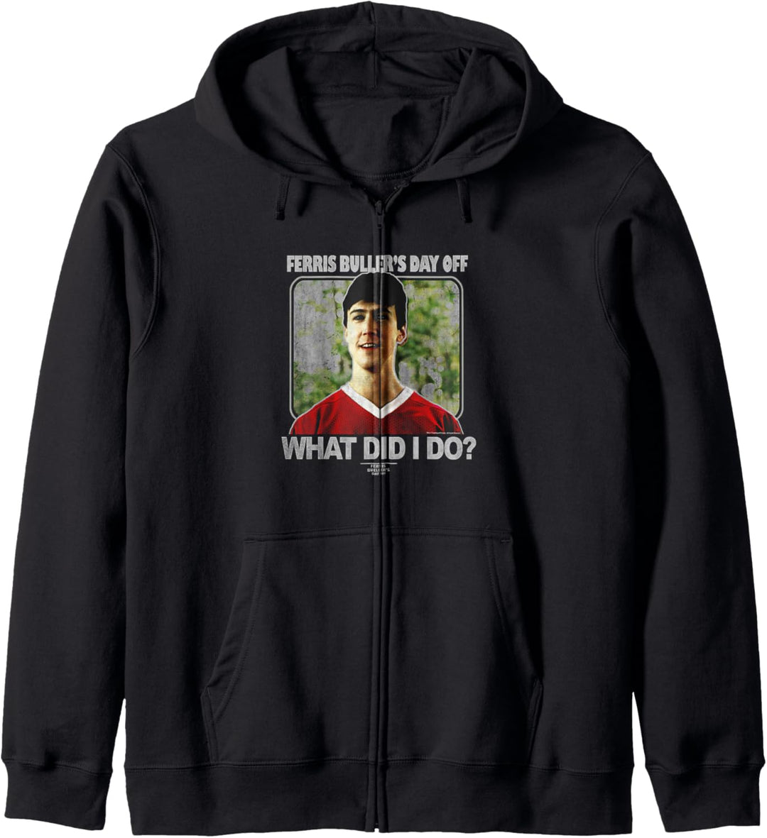 Ferris Bueller's Day Off What Did I Do Photoreal Kapuzenjacke