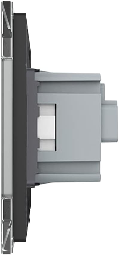 Livolo Funk LED Rollladenschalter Markisenschalter Jalousiesteuerung mit Steckdose für UP und Glasbl