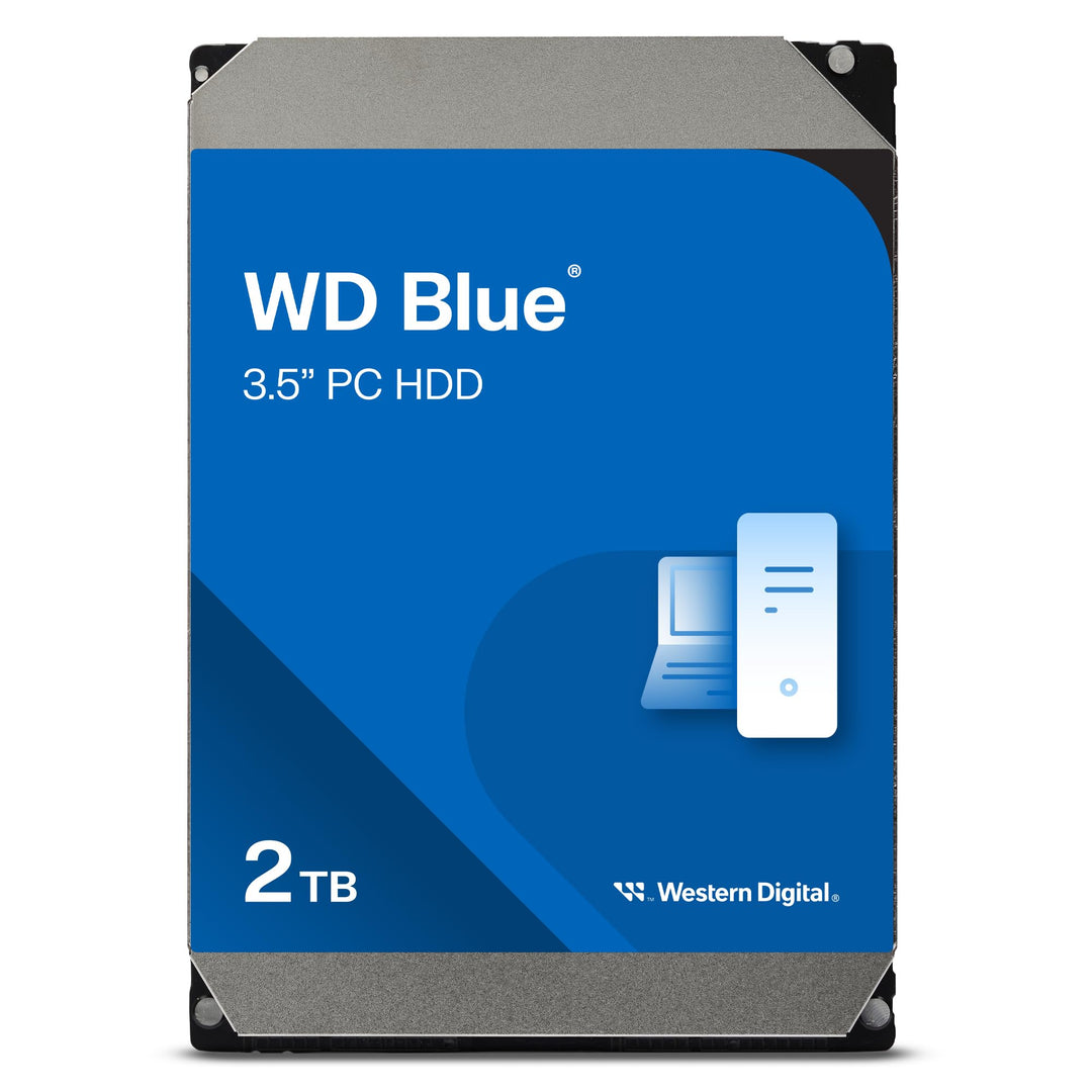 Western Digital WD Blue 2TB SATA 6Gb/s HDD Desktop One size Western Digital, One size Western Digita