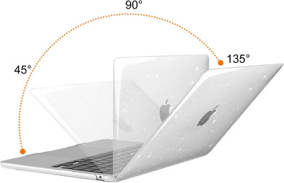 MOSISO Hülle Kompatibel mit MacBook Air 13,6 Zoll 2022-2024 A2681 mit M2 Chip&Liquid Retina Display