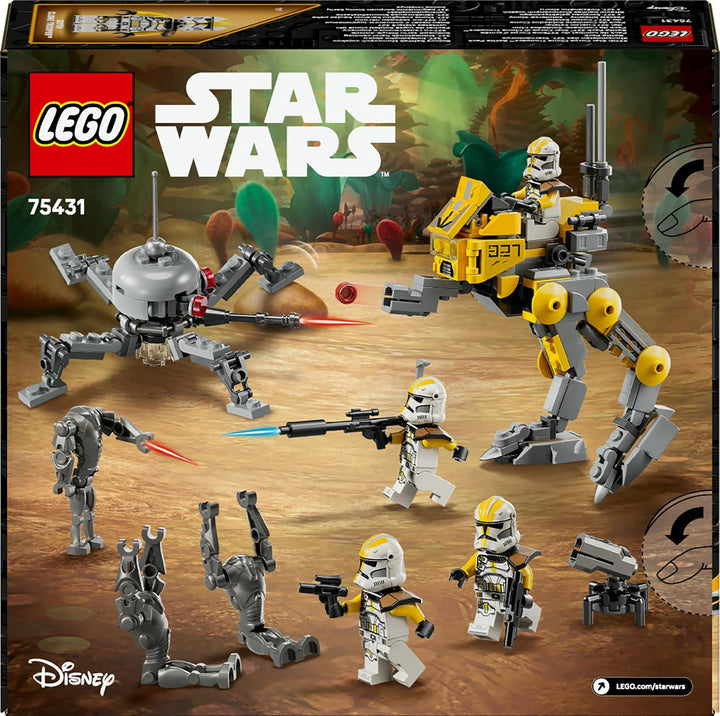 LEGO Star Wars Klonsoldaten des 327. Sternenkorps Battle Pack - Spielzeug für Kinder ab 7 Jahren - M