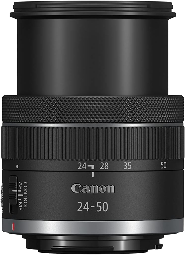 Canon RF 24-50mm F4.5-6.3 is STM Zoomobjektiv für Einsteiger und Vlogger (2-Fach Zoom, 4,5 Stufen Bi