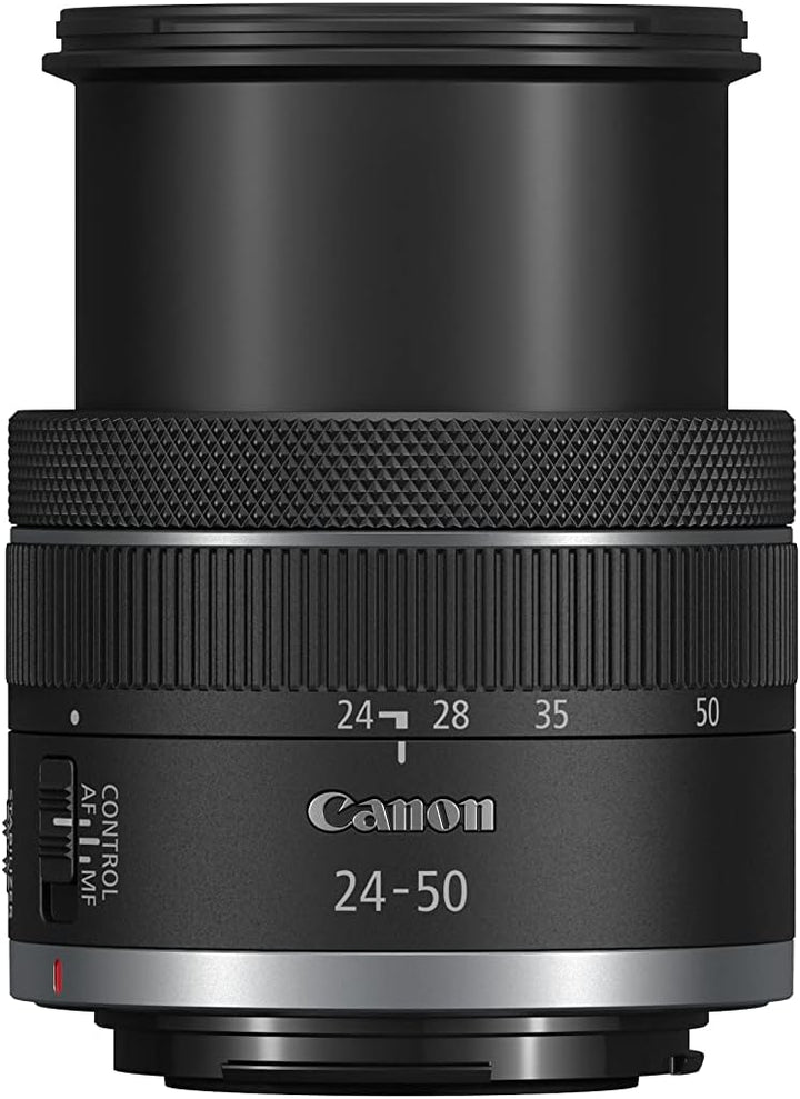 Canon RF 24-50mm F4.5-6.3 is STM Zoomobjektiv für Einsteiger und Vlogger (2-Fach Zoom, 4,5 Stufen Bi