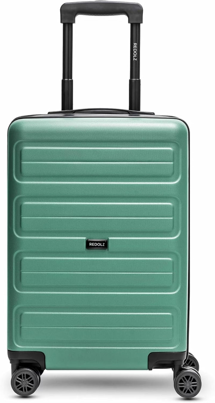 REDOLZ kleiner Hartschalen Kabinen-Koffer | Cabin-Trolley 38 x 21 x 55 cm aus hochwertigem ABS Mater