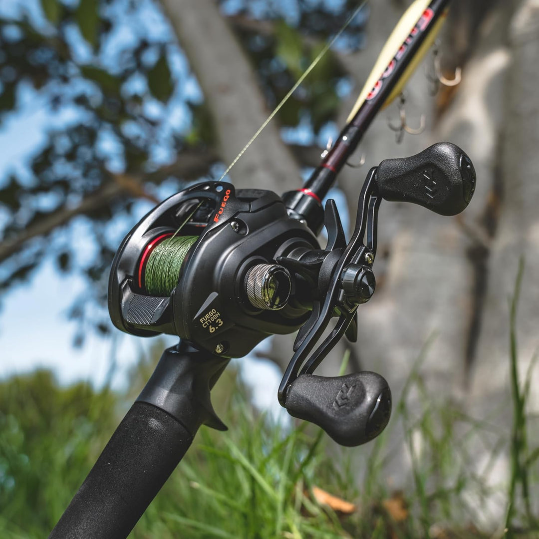 Daiwa Fuego Baitcasting Angelrolle, Rechtshänder