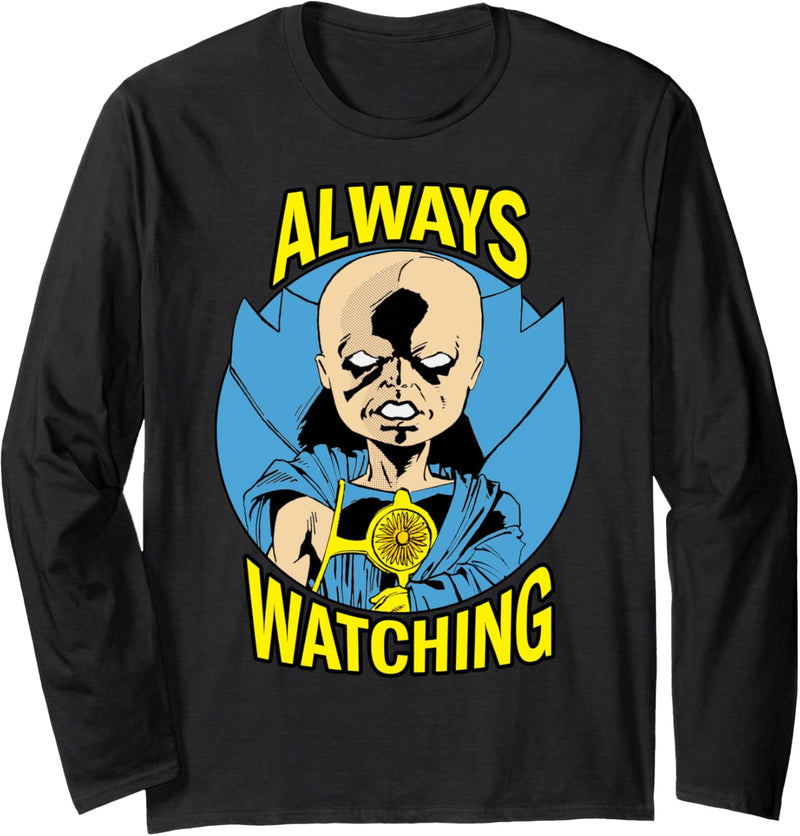 Marvel The Watcher Always Watching Portrait Langarmshirt