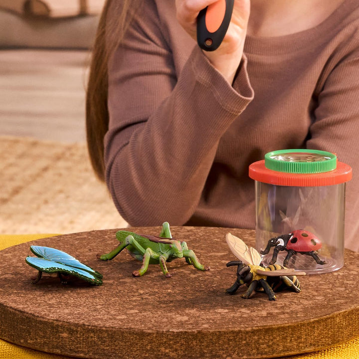 Schleich WILD Life | Insekten Entdecker Set 42741 | detailgetreue Tierfiguren heimischer Insekten mi