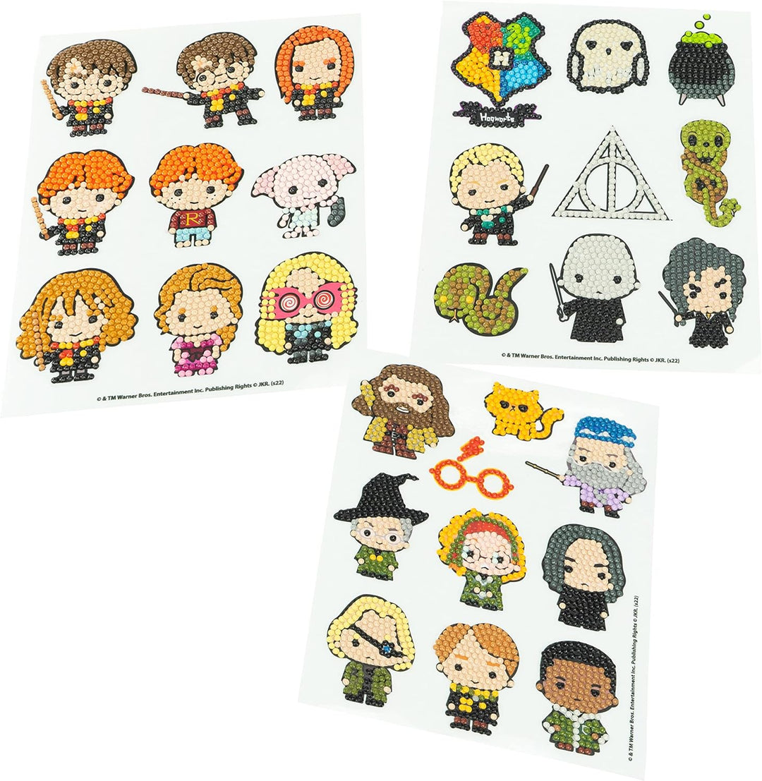 DIAMANTINY Harry Potter – Wizarding Deco Stickers – Kreieren Sie das Mosaik, Crystal Art, Diamond Pa