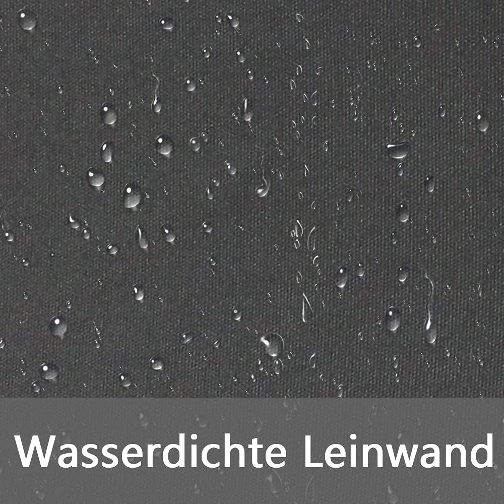 LZQ Senkrechtmarkise Balkonmarkise Sonnenschutz, UV-beständige Vertikalmarkise, Windschut und Sichts