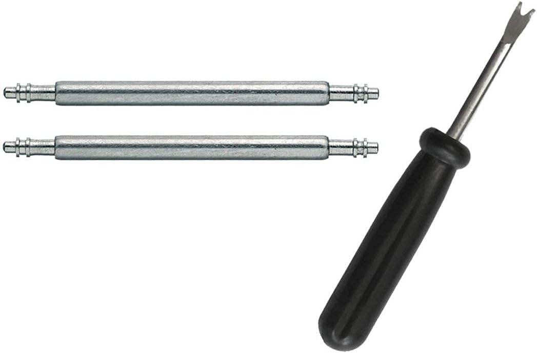 MARBURGER Uhrenarmband 20mm Edelstahl Silber - Werkzeug Montage Set 84904200020