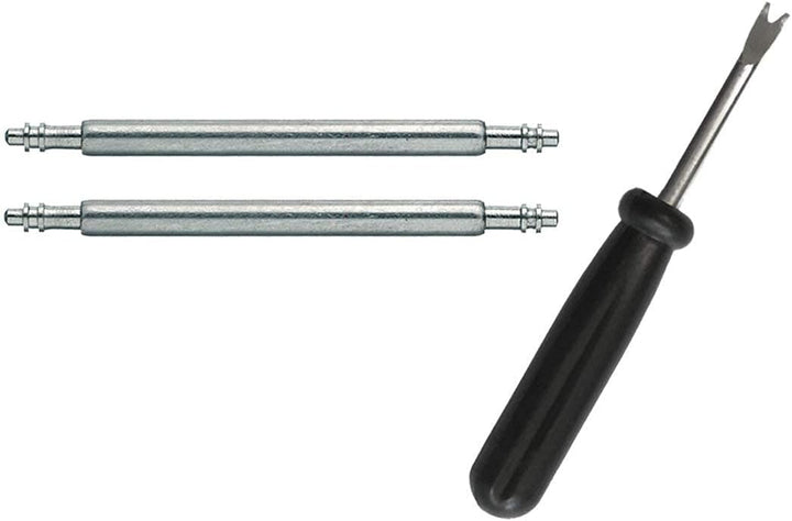 MARBURGER Uhrenarmband 20mm Edelstahl Silber - Werkzeug Montage Set 84904200020