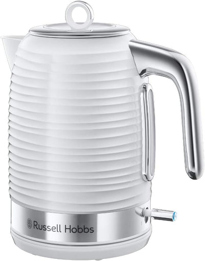 Russell Hobbs 24360-70 Wasserkocher Inspire White, 2400 Watt, 1.7l, Schnellkochfunktion, energiespar