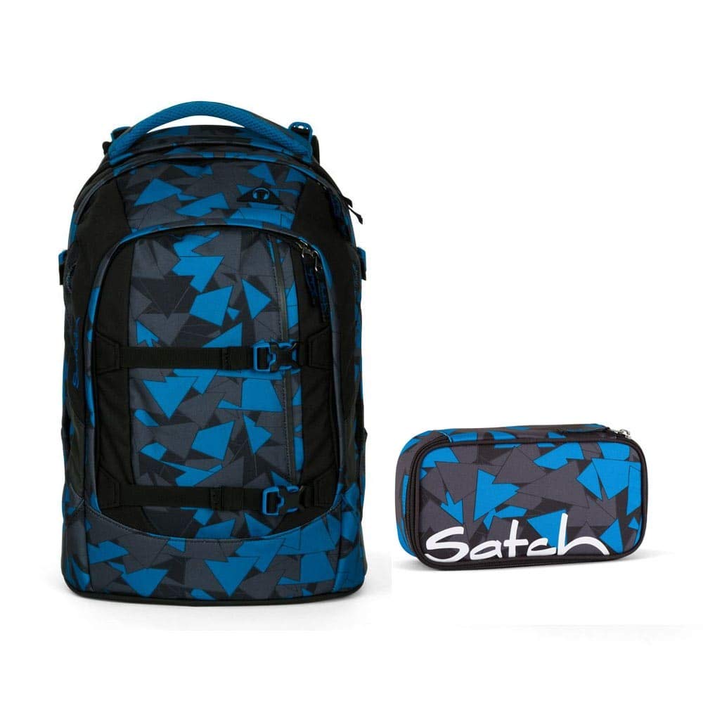 Satch Pack Schlamperbox Blue Triangle