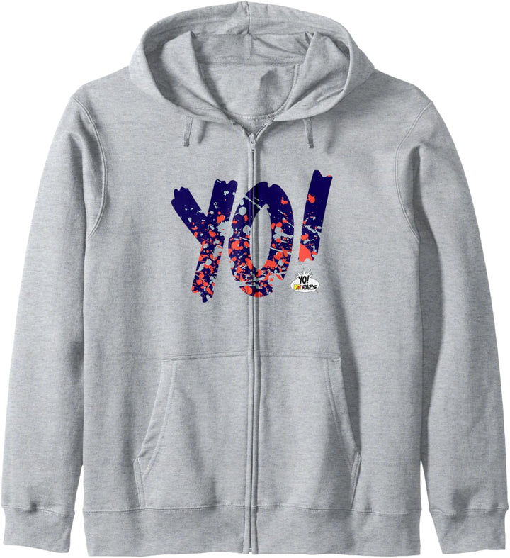 MTV YO MTV Raps Paint Splatter Logo Kapuzenjacke