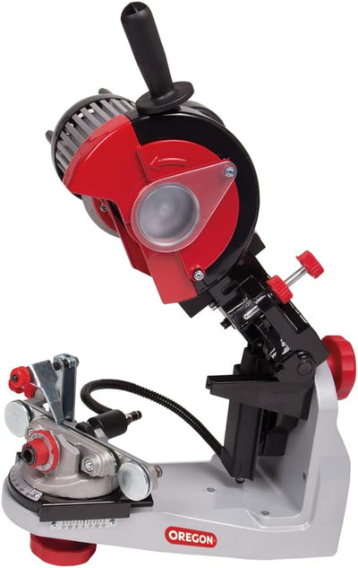 Oregon Professional 230 Volt Sägeketten-Schleifmaschine mit Hydraulischer Kettenklemmung, Universell