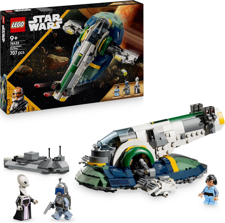 LEGO Star Wars: Angriff der Klonkrieger Jango Fetts Sternenschiff - Spielzeug für Jungen und Mädchen