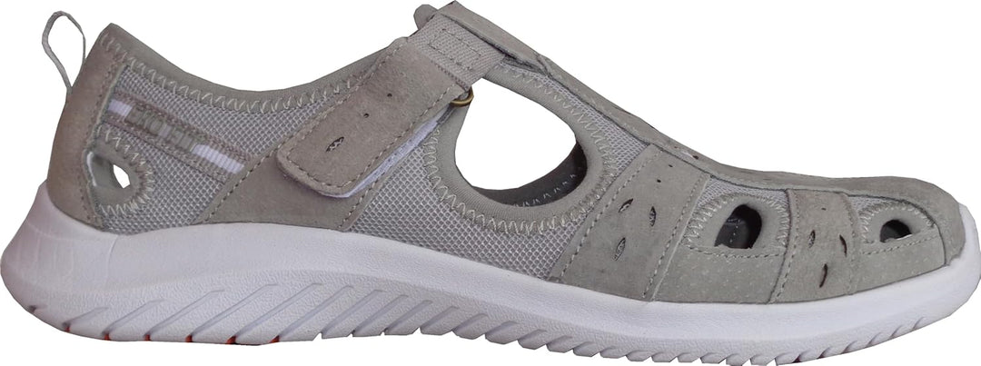 EKO FIT Garda - Lässige Trekkingsandale mit Memory Foam HERAUSNEHMBARE INNERSOLE 36 EU Dust, 36 EU D