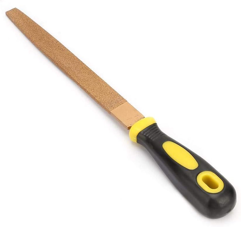 Liukouu 6 '' bis 12 '' Hartlot Diamantfeilen Raspel Flach für Hartmetall Schärfen Schleifen Carving