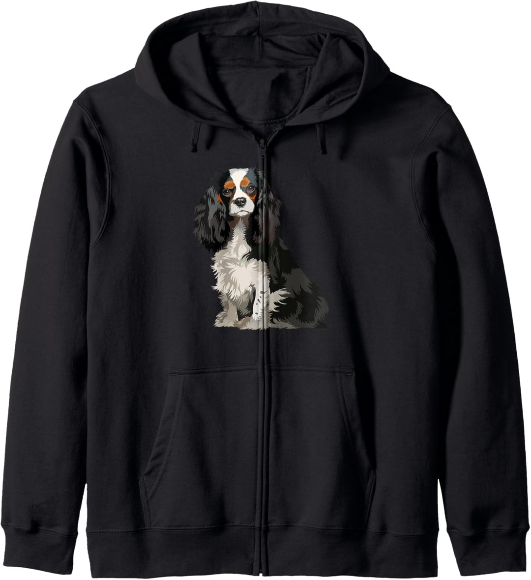 Cavalier King Charles Spaniel Gifts dog pop art Kapuzenjacke