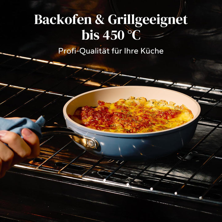 Redchef Pfannenset Keramik Aluminium Bratpfannen, Antihaft Keramik-beschichtet Pfannen Induktion 20/