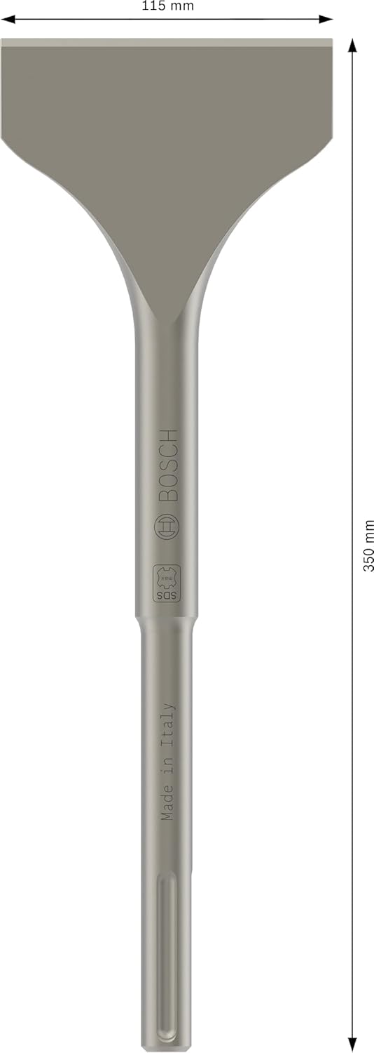Bosch Professional 1x Spatmeissel mit SDS max (für Beton, Baustein, Backstein, Ziegelstein, 115 x 35
