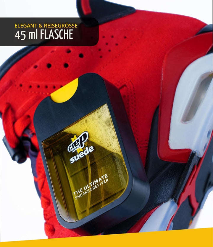 Crep Protect Suede Reviver - Wildleder Schuhreiniger, Conditioner & Wildlederbürste für Wildleder &