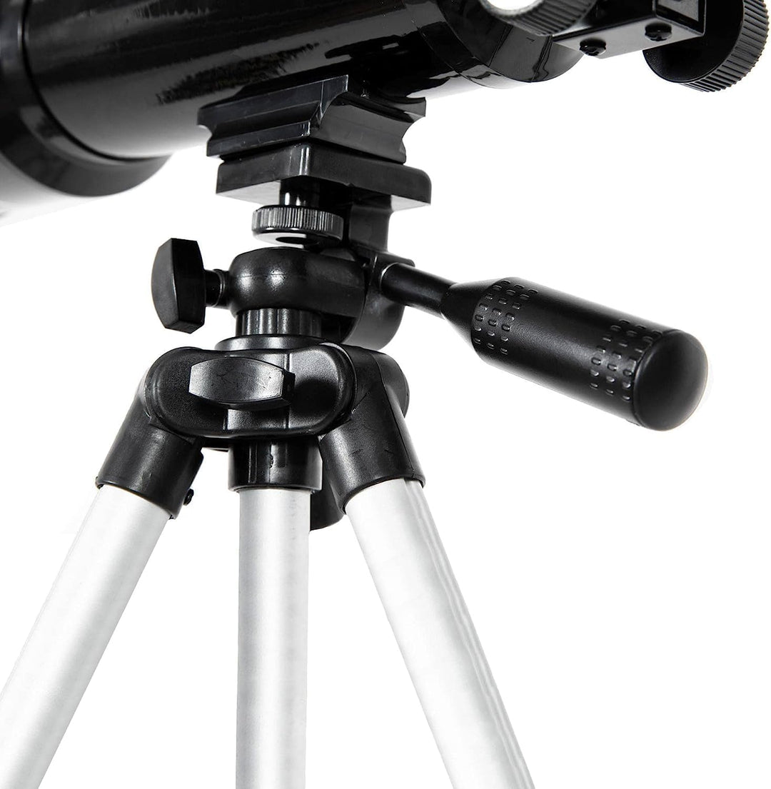 OPTICON - Teleskop Aurora I Vergrösserung 132x I Durchmesser 70 mm I Brennweite 400 mm I Barlowlinse