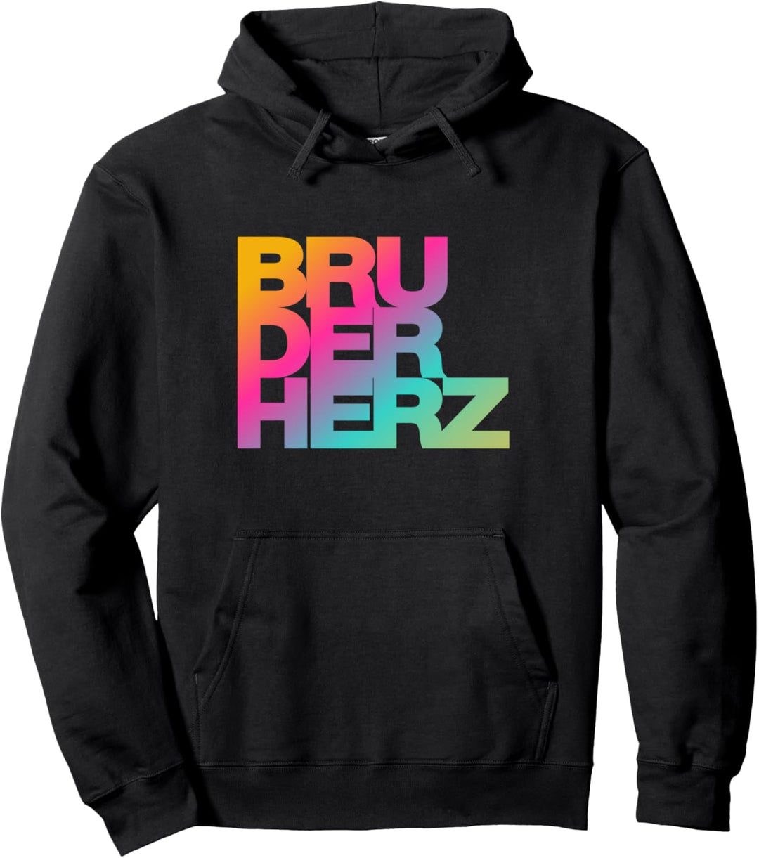 Für den besten Bruder der Welt: BRUDERHERZ Pullover Hoodie