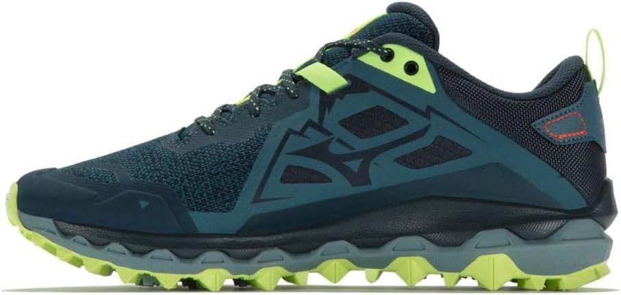 Mizuno Wave Ibuki 3 Herren Traillaufschuh 46.5 EU Wandteppich Mistyb Neolime, 46.5 EU Wandteppich Mi