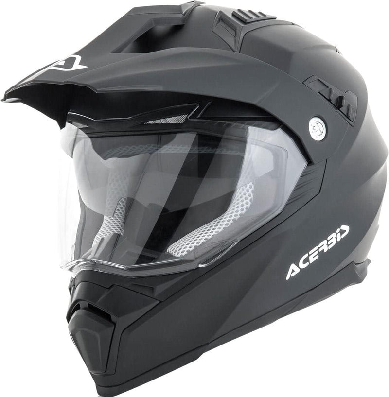 Acerbis Herren Flip Helmet, Black, XS Schwarz XS, Schwarz XS