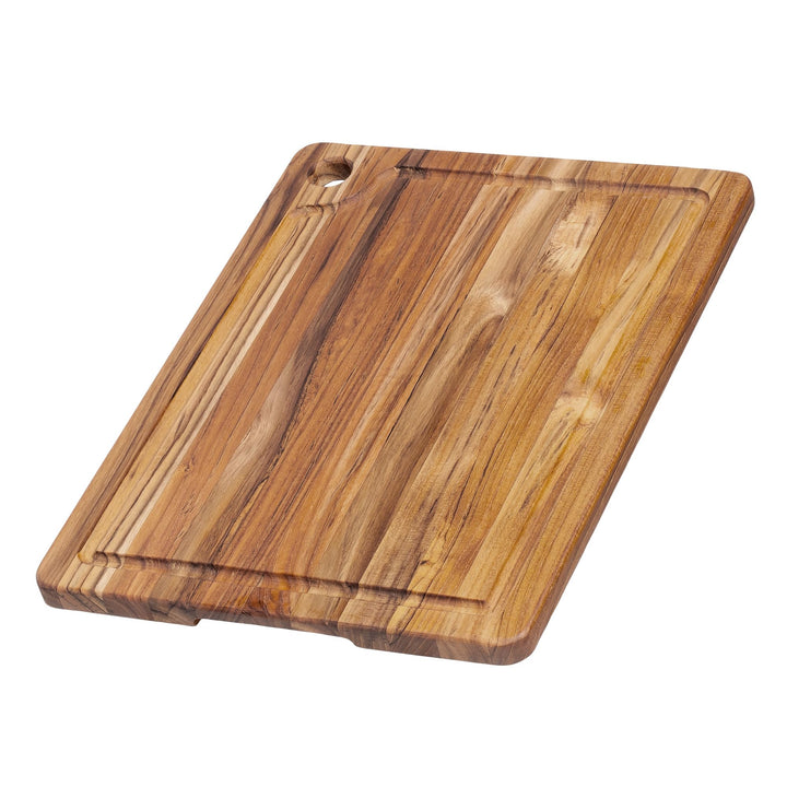 Teakhaus Schneidebrett 41x30,5x1,9cm, Holz, braun, 45x20x15 cm, 45x20x15 cm