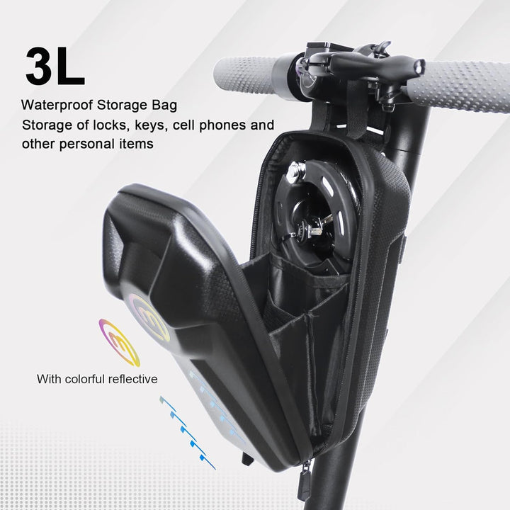 Mezelon E Scooter Schloss | 8mm Kette Handschellenschloss für Elektroscooter | Ideal für Xiaomi, Seg