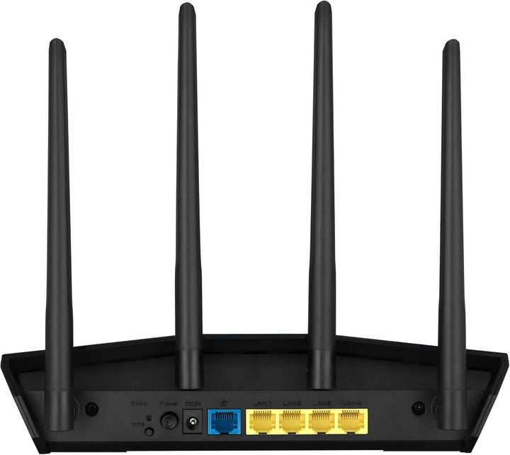 ASUS RT-AX57 AX3000 AiMesh Dual Band WLAN Router (WiFi 6, 1024-QAM, AiProtection, MU-MIMO, OFDMA, Ap